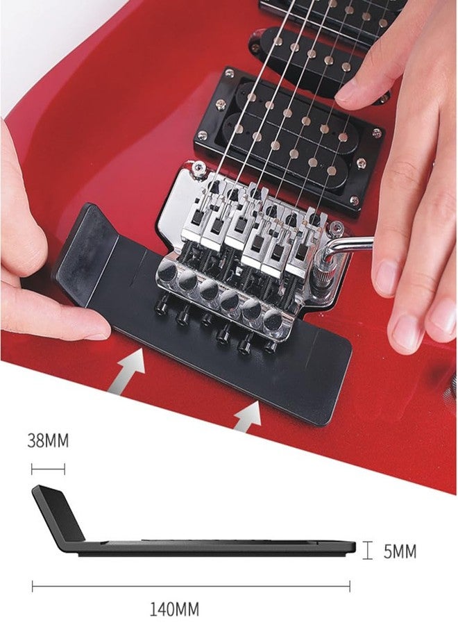 Jiayouy Guitar Floating Tremolo Bridge Shim Plastic Tremolo Block Wedge Bridge String Changing Tool for Floyd Rose Tremolo Guitar - Image 4